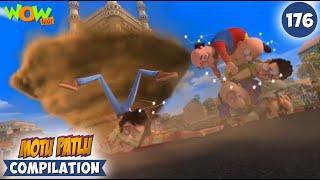 Twister Main Chaarminaar | Motu Patlu Season 13 Compilation 176 | Motu Patlu | Wow Kidz | #spot