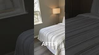 Before & After: Staging Work for a Bedroom