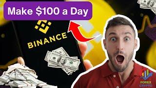 Simple Method to Make $100 a Day Trading Cryptocurrency as a Beginner | Binance Tutorial Guide 