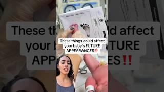 These things could affect your baby’s FUTURE APPEARANCES‼️ #newmom #babycare #pregnancy #newborn