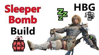 MHW: HBG Sleeper Bomb Build | Mixed set | guide tutorial