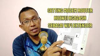 Setting the Huawei HG8245H Modem as an Access Point