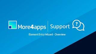 Element Entry Wizard - Overview