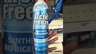 ARCTIC FREEZE refrigerant for AC systems / Recharge AC