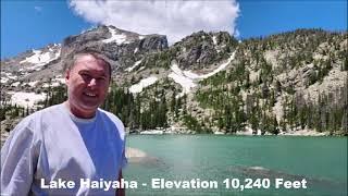 Lake Haiyaha Hike - Rocky Mountain National Park - June 24, 2023