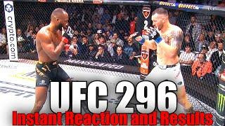 UFC 296 (Leon Edwards vs Colby Covington): Reactions and Results