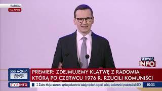 Morawiecki: port lotniczy Warszawa-Radom ma ogromny sens gospodarczy