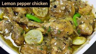 Lemon pepper chicken easy and 100% authentic recipe