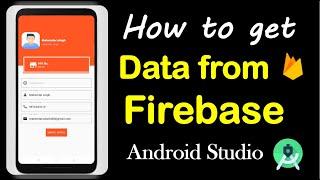 How to get data from Firebase database in Android Studio|| Profile Screen | Complete Tutorial [2021]