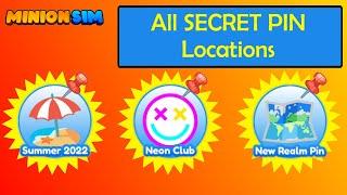 All *SECRET PINS* (links in desc) in Minion Simulator (Roblox)