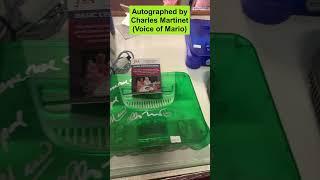 Nintendo 64 Consoles Signed by Charles Martinet - Irie Island Gaming - Ep. 83 [YouTube #Shorts]