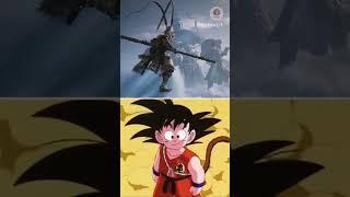 Wukong Rides The Nimbus Cloud Vs Goku Rides The Nimbus Cloud | Black Myth Wukong #wukong #dragonball