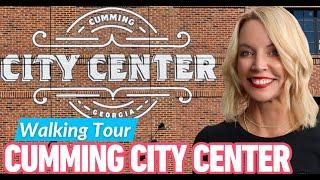 Brand New Cumming City Center Walking Tour in Georgia!