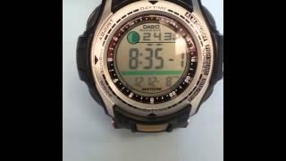 Casio Vibrating Pathfinder Fishing Watch