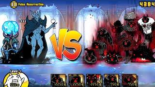 The Battle Cats - Infernal Tyrant Nyandam VS All Black Manic!