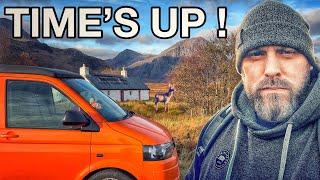 VAN LIFE Scotland: The ROAD TRIP is over !!