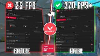 Valorant - NEW AMD Radeon Settings for FPS Boost, 0 Input Delay on ANY PC 