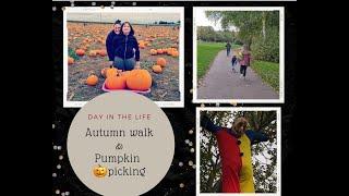 DAY IN THE LIFE   #pumpkinpicking #autumnwalks