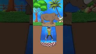 bodo hanuman cartoonsave people|| #shorts, bodo cartoon