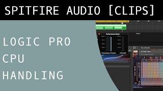 Quick Tip - Logic Pro X CPU handling