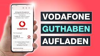 Vodafone Guthaben aufladen: So funktioniert's  Tutorial CallYa Prepaid aufladen - Testventure