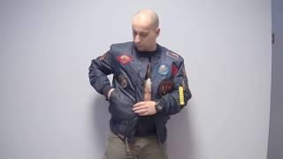 Куртка бомбер Top Gun MA-1 Nylon Bomber Jacket With Patches