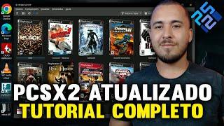 PCSX2 Tutorial Completo Atualizado 2024 - como jogar PS2 no PC FRACO / PC FORTE