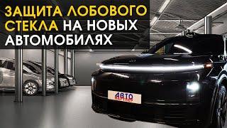 Защита лобового стекла на новых автомобилях.