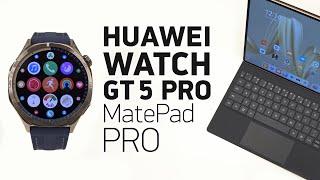 Huawei Watch GT5 Pro, D2 ve Yeni MatePad Modellerine İlk Bakış