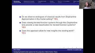 Overlapping iterated function systems from the perspective of Metric Number Theory (Simon Baker)