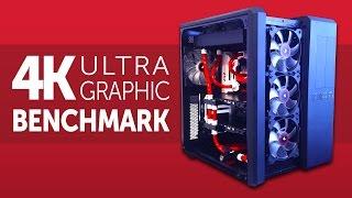 GTX 1080 SLI Watercooled - 4K MAX Graphic Benchmark