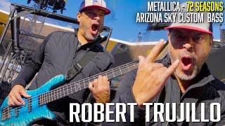 Robert Trujillo | New Custom Shop Warwick Bass | Metallica - 72 Seasons Tour | Arizona Sky Finish