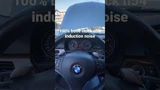 Stock n54 335i intake/turbo noise