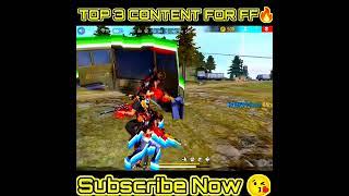 Top 3 Best Content For Free Fire YouTube Channel | Trending Content For YouTube 2023 | New Topic