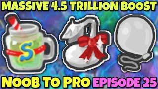 4.5 TRILLION HONDEYDAY BOOST - Bee Swarm Simulator NOOB to PRO Episode 25