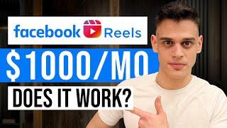 NEW Way To Make Money With facebook Reels In 2024 (For Beginners)