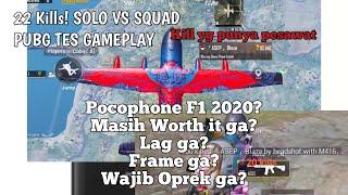 Poco f1/Pocophone f1 2020 masih layak? Pubg Gameplay! 22 kills Solo vs Squad