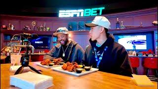 Rating the Best Wings in WV with NFL Legend, Santana Moss!