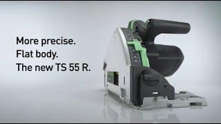 Как работает погружная пила Festool TS 55 R