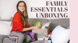 Family Essentials Unboxing with iHerb | Supplements, Healthy Snacks