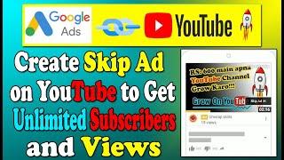 How to Create Skippable Ad in 2023 | skippable/instream ad campaign tutorial