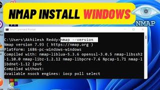 Install Nmap on windows | How to Install Nmap on windows