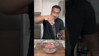 Steak bites and Mashed potatoes!