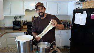 The BEST Homemade Mozzarella Cheese Ever!  Plus a Homemade Pizza.