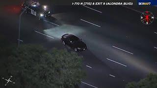 FULL CHASE: Carjacking suspects lead CHP on chase through LA