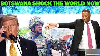AFRICA YOSE IRANYEGANYEZE IGIHUGU CYA BOTSWANA GIFASHE AMERIKA KIRAYIHANIZA ISOMO RIKOMEYE HOSE