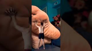 ai mini giantess #heightdifference #minigiantess #giantess #tallwoman #tallgirl #ai #shorts #foryou