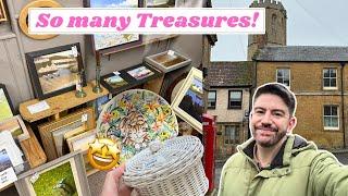 Thrifting & Antiques Hunting in the English Countryside!  Mr Carrington