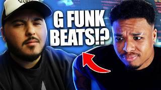 Forcing British Producers To Make West Coast Gfunk Beats | How to make Gfunk beats 2025