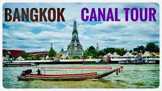 Bangkok Canal Tour   4K 